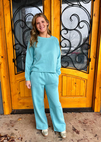 At Its Best Fleece Long Sleeve Two Piece Set