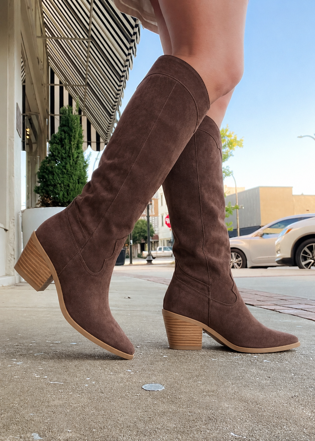 All That I Hoped For Dark Brown Boots
