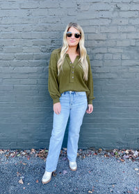 Don’t You Worry Long Sleeve Knit Top