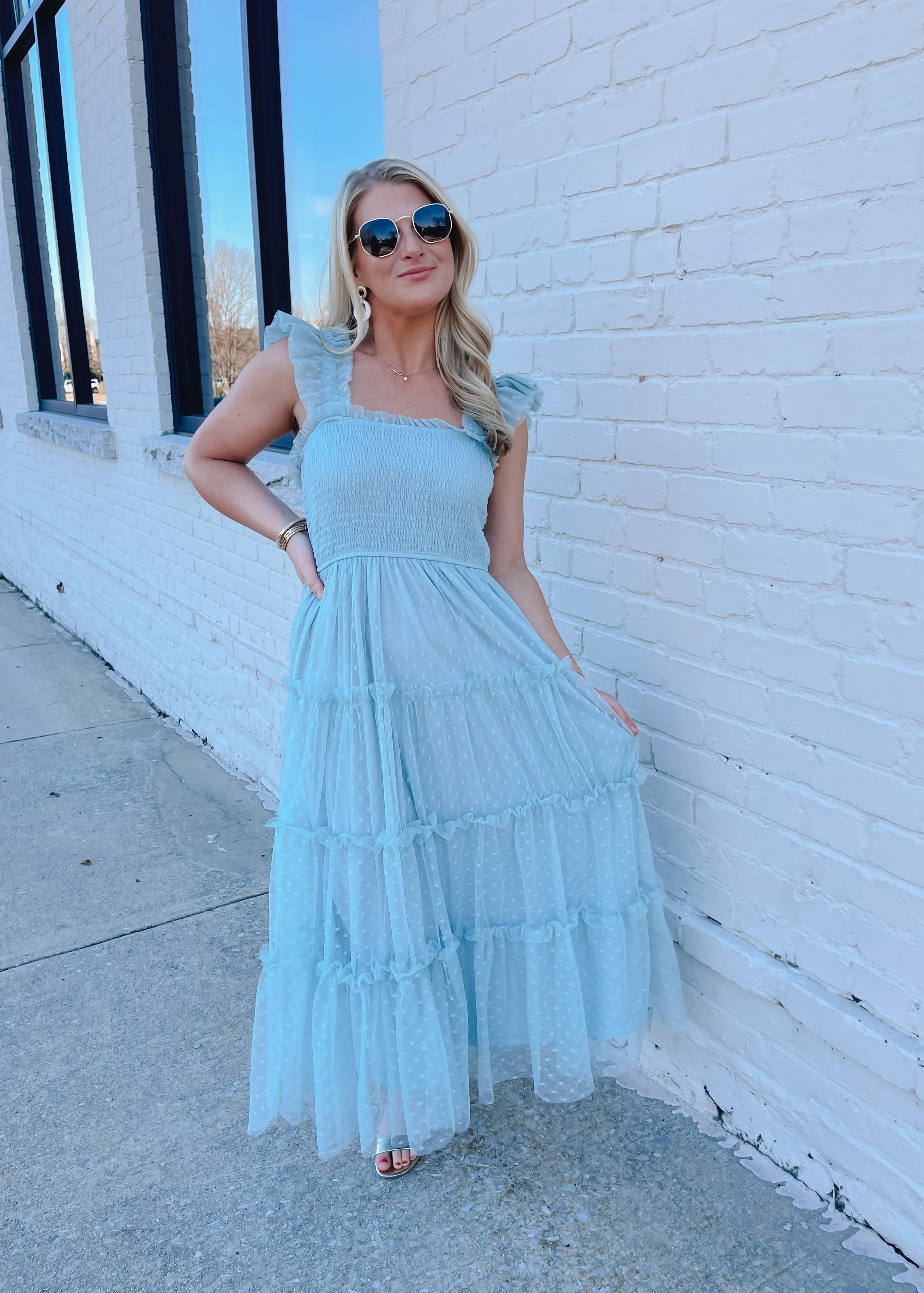 A Day in the Meadow Midi Dress The Sassy Owl Boutique A Day in the Meadow Midi Dress The Sassy Owl Boutique
