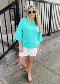 Check Me Out Scuba 3/4 Sleeve Pullover (S-XL)