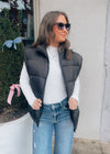 Clear My Mind Puffer Vest