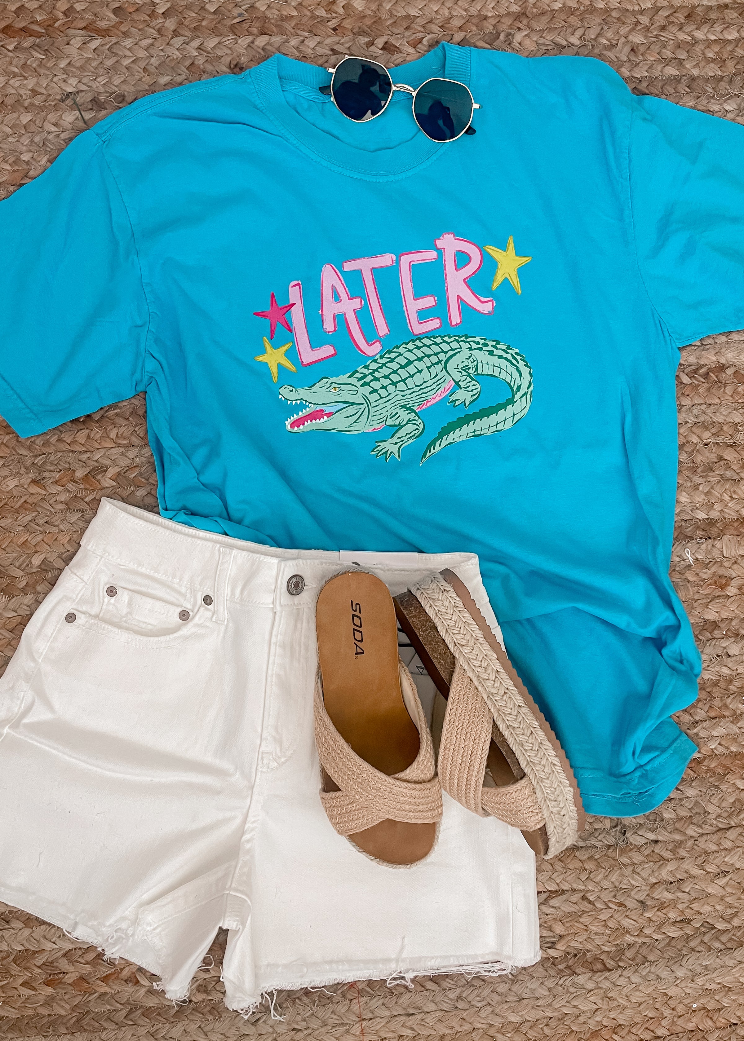 Later Alligator, After While Crocodile Graphic Tee (S-2XL)