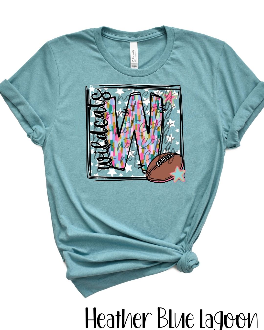 Star Box Mascot Letter Graphic Tee (S-2XL)