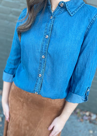 It's a Fine Line Button Down Shirt