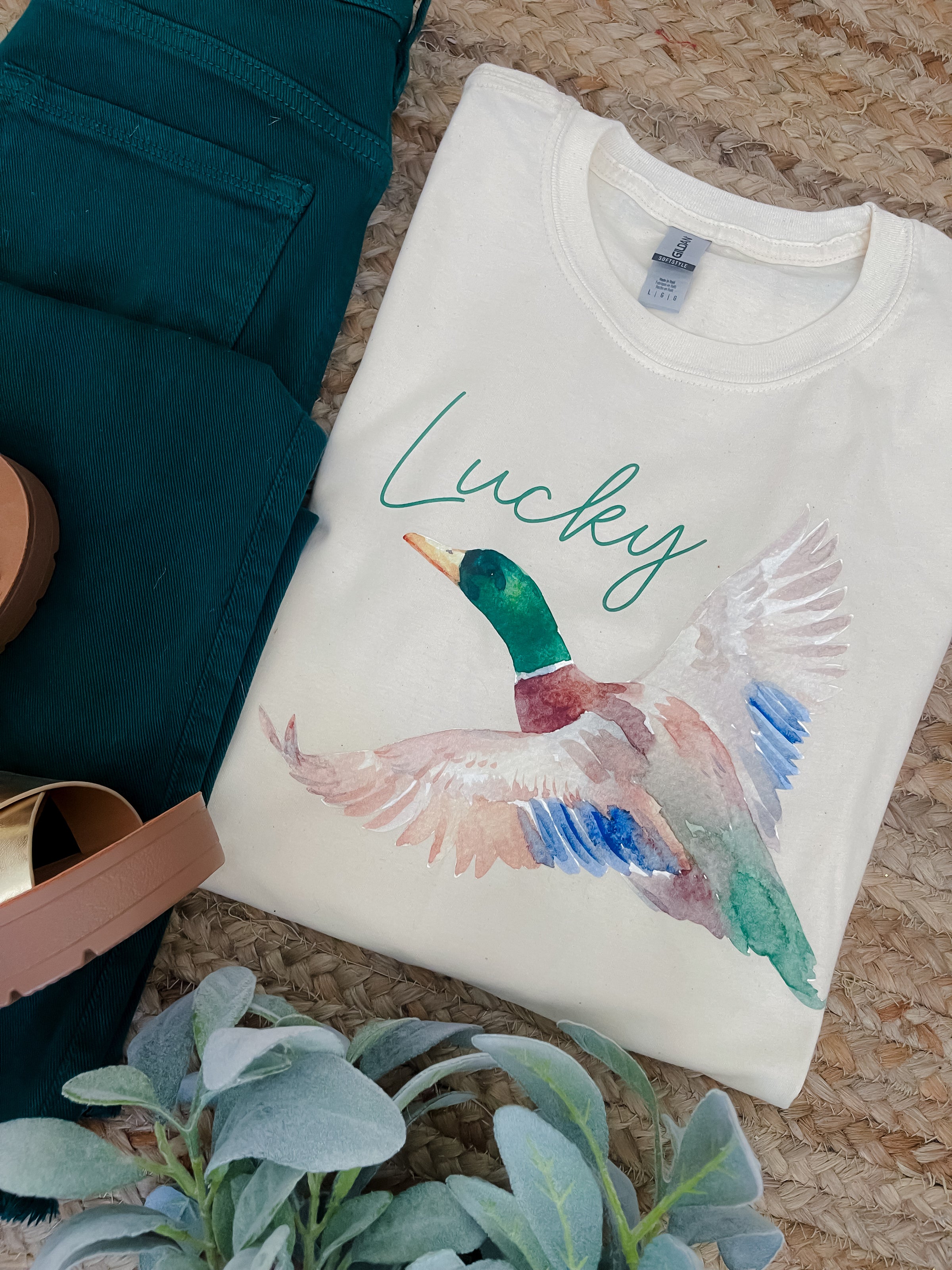 Lucky Duck Graphic Tee (S-2XL)