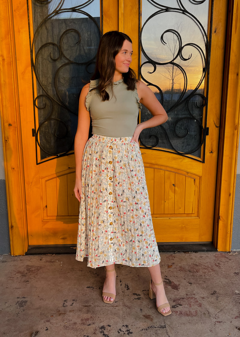 Better Than Ever Midi Skirt