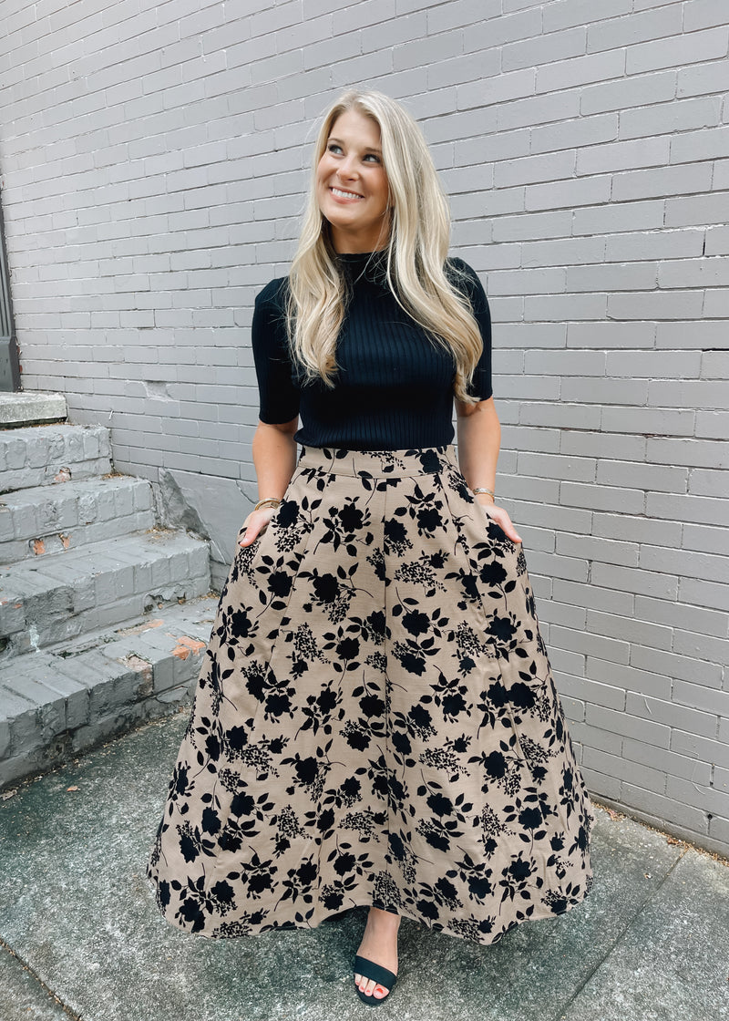 Only Just Begun Midi Skirt