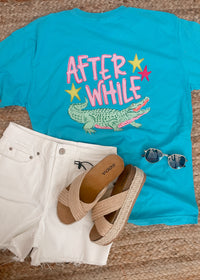 Later Alligator, After While Crocodile Graphic Tee (S-2XL)