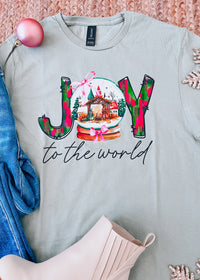 Joy To The World Graphic Tee (S-2XL)