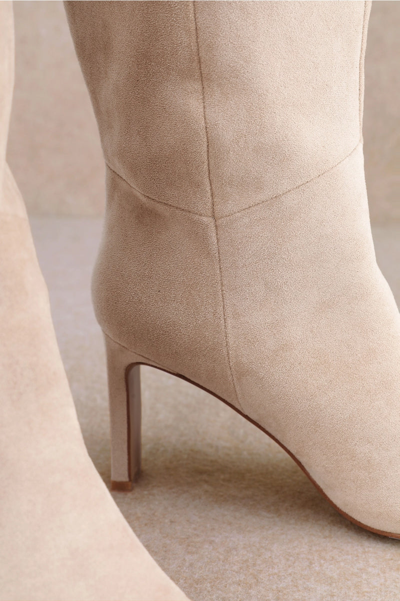 On The Right Foot Suede Boots