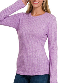 For Good Reason Ribbed Long Sleeve