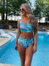 In A Daze Bikini- Blue