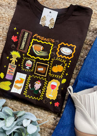 Friends Thanksgiving Graphic Tee (S-3XL)
