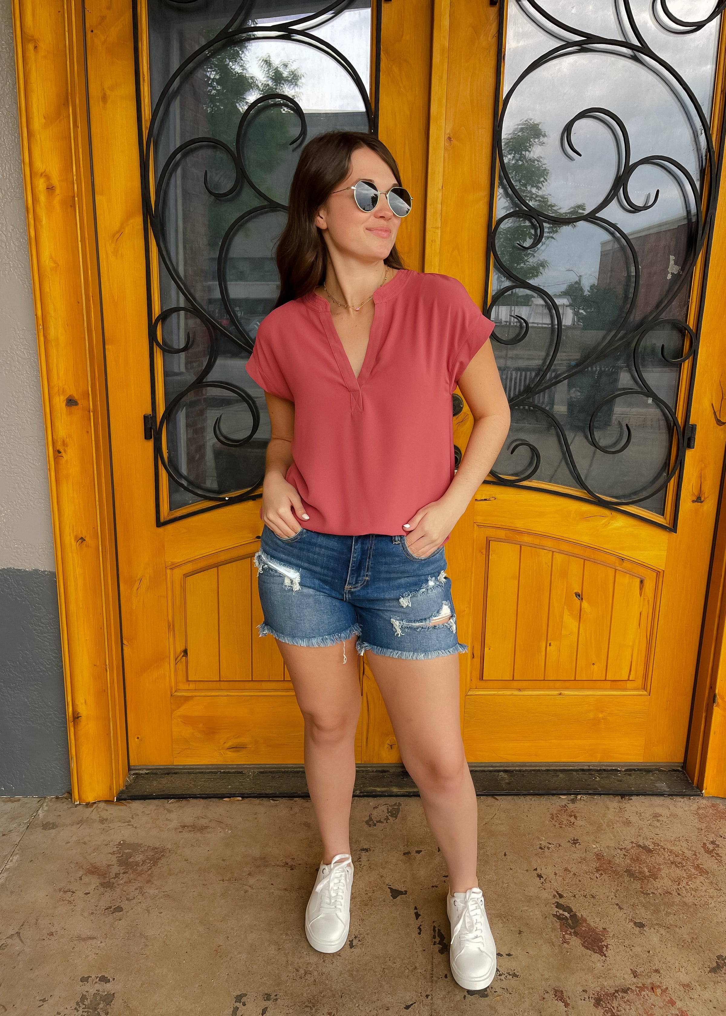 Pretty In Denim Shorts