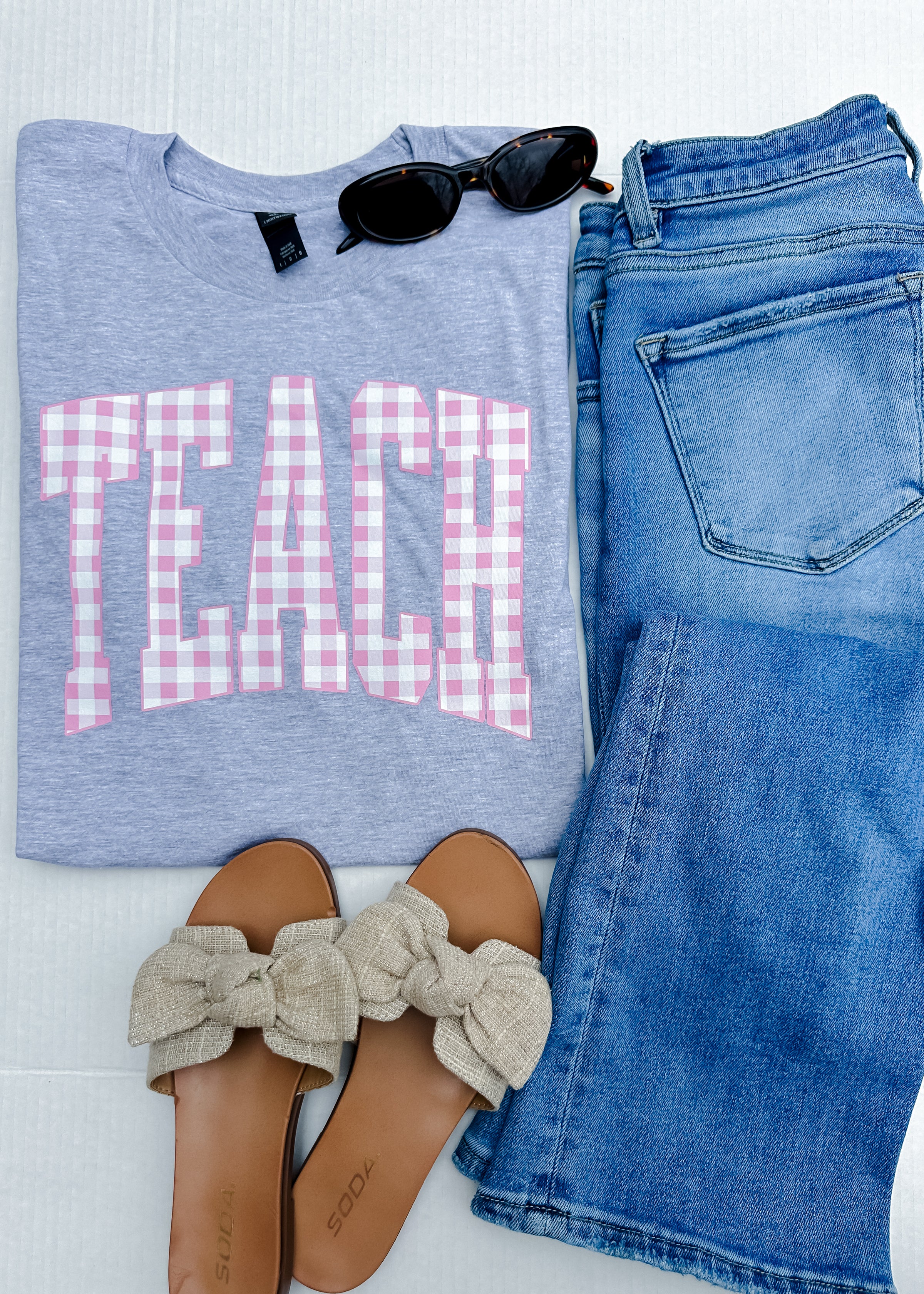 Teach Grey Graphic Tee (S-2XL)