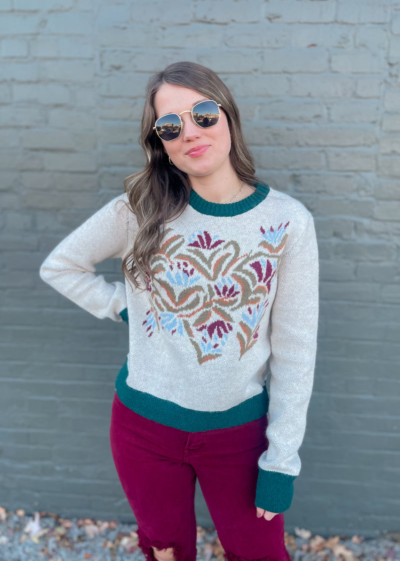 Rustic Romance Sweater