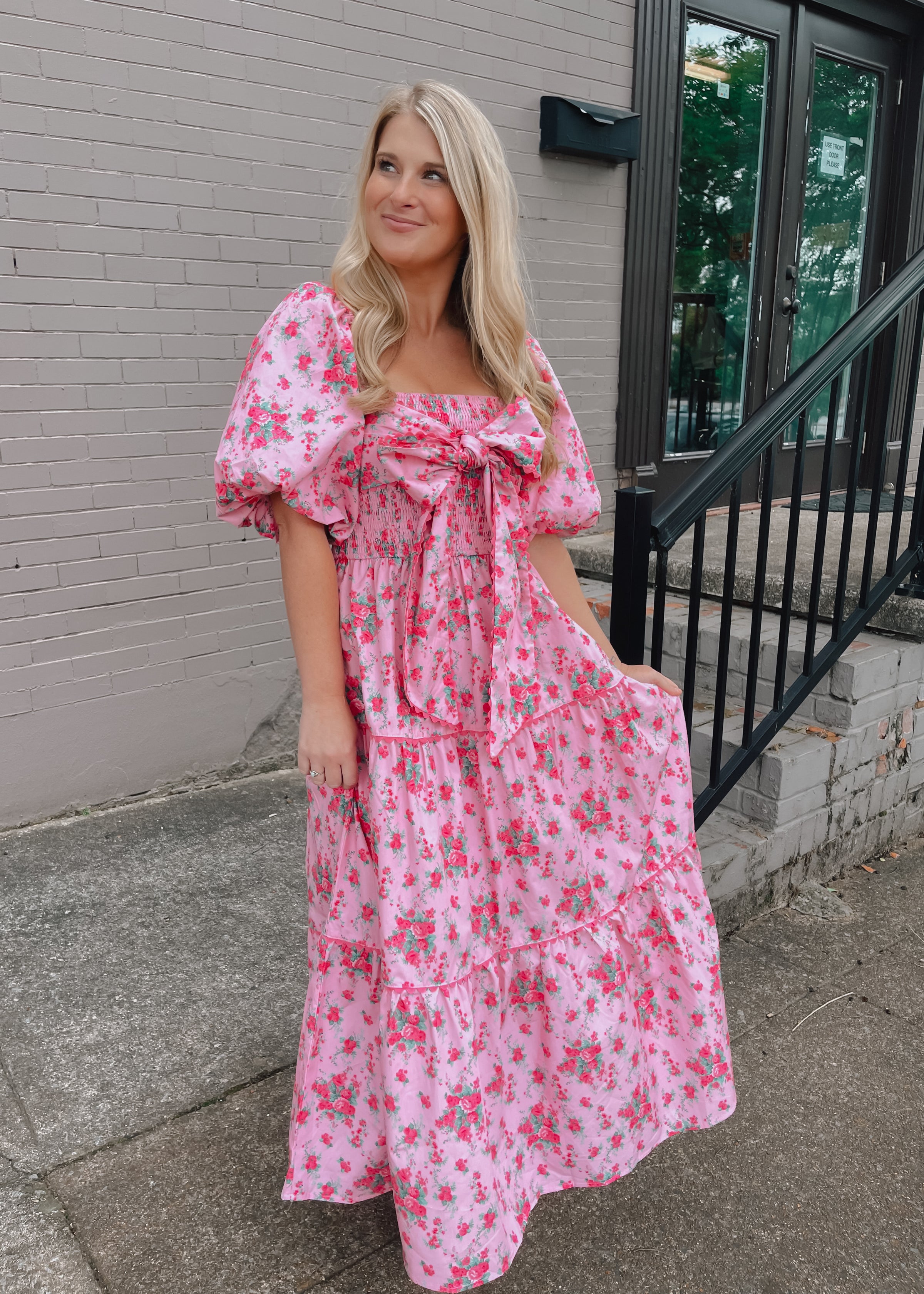 bloom maxi dress White Secret Bloom Maxi Dress