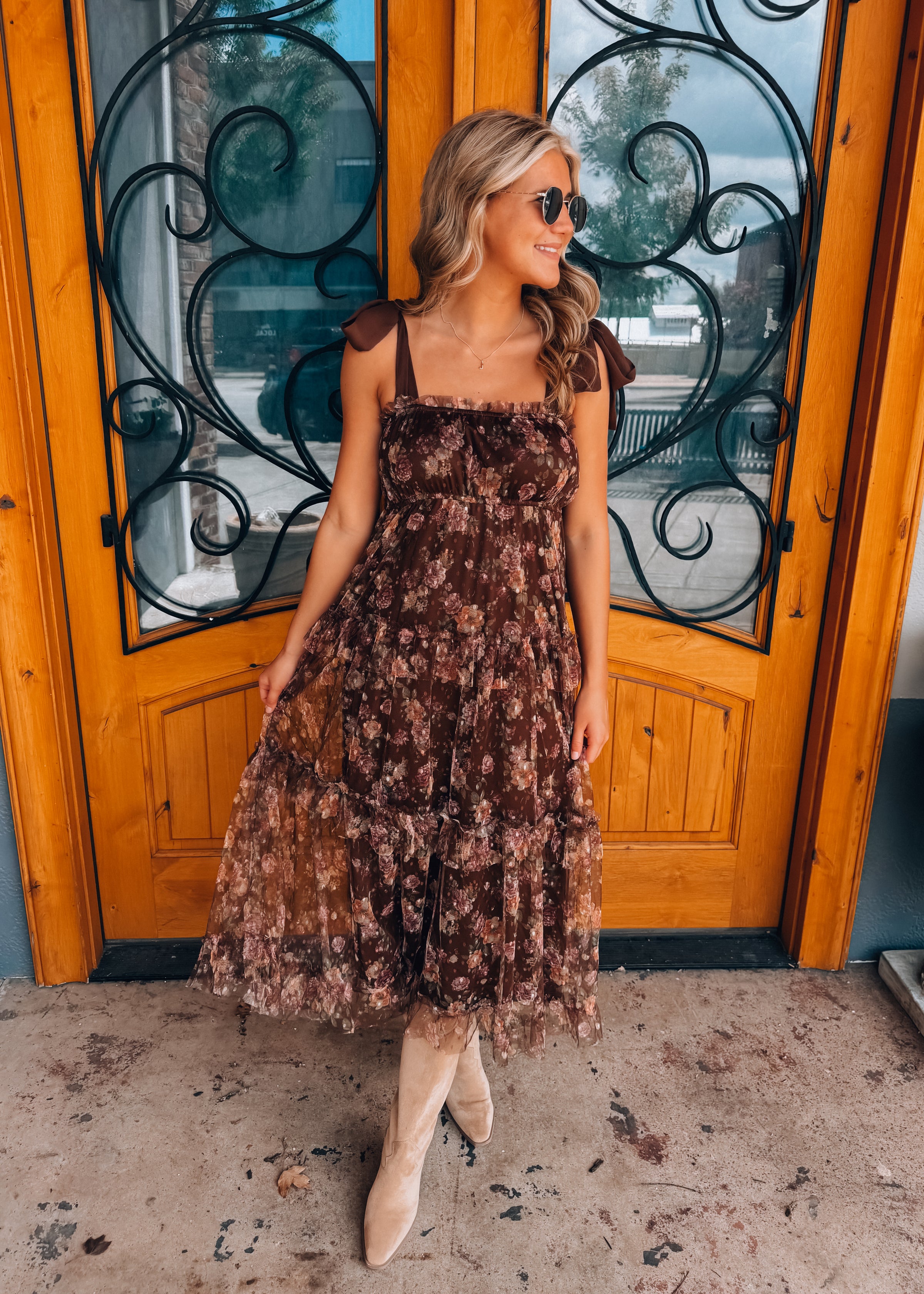 Bow To Toe Midi dress