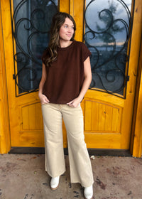 Might Surprise You Short Sleeve Sweater