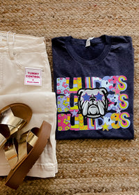 Preppy Bulldogs Graphic Tee (S-2XL)
