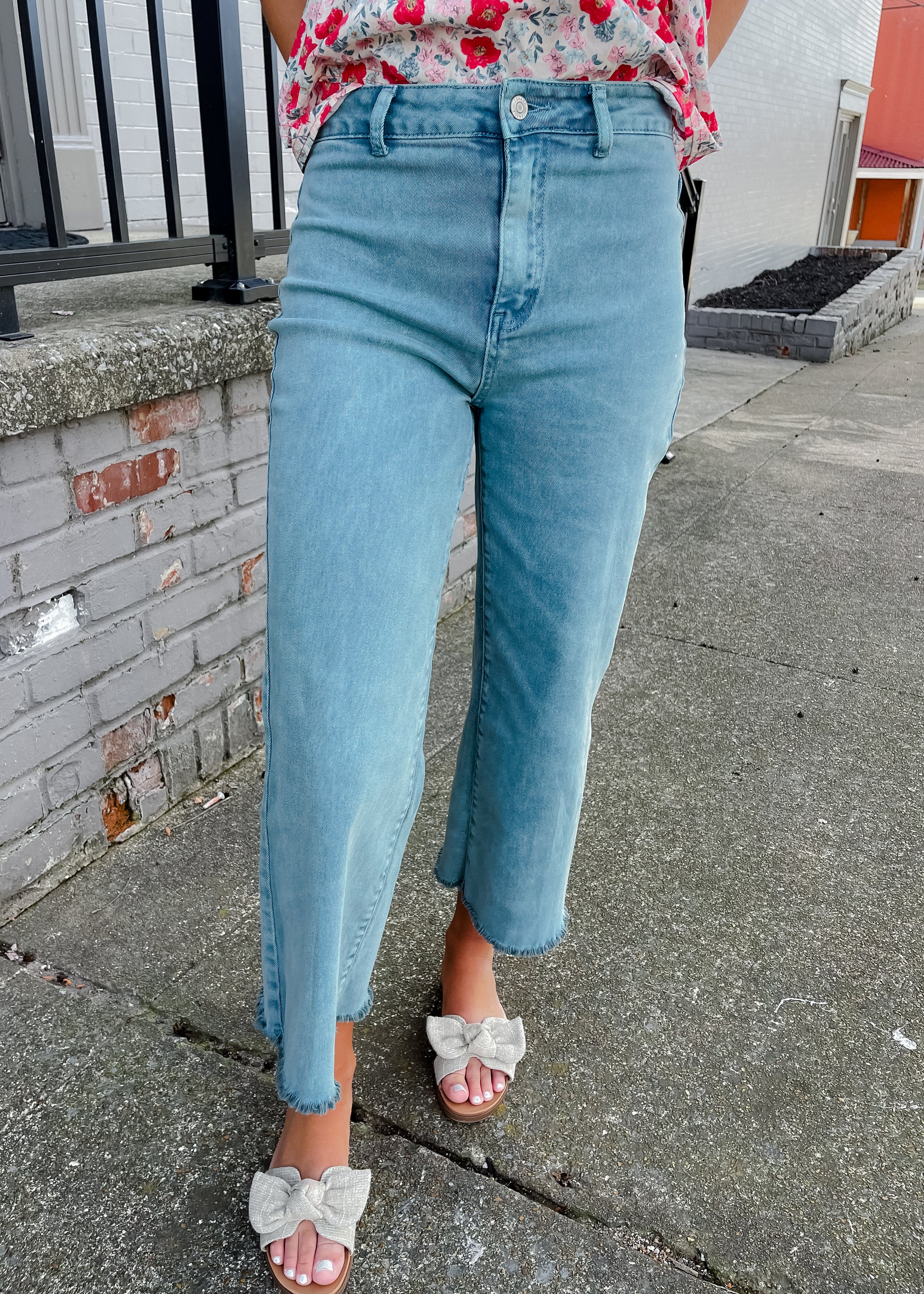 Taking My Time Teal Pants