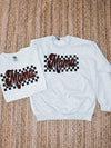 Retro Checkered Mama Sweatshirt (S-2XL)