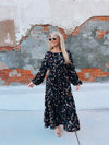 Confidence To Spare Long Sleeve Maxi Dress