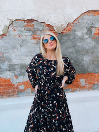 Confidence To Spare Long Sleeve Maxi Dress