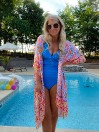 Tropical Tranquility Kimono