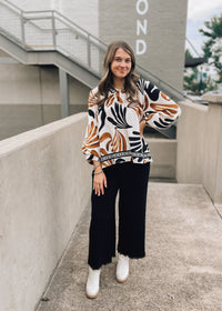 Isn't She Something Black Linen Pants