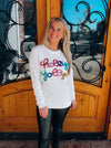 Holly Jolly Tinsel Sweater (S-XL)