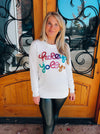 Holly Jolly Tinsel Sweater (S-XL)