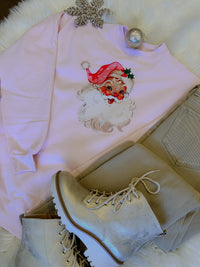 Vintage Santa Crewneck Sweatshirt (S-2XL)