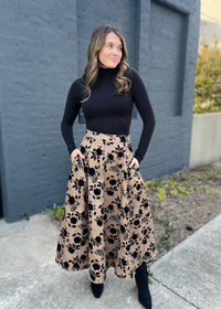 Only Just Begun Midi Skirt