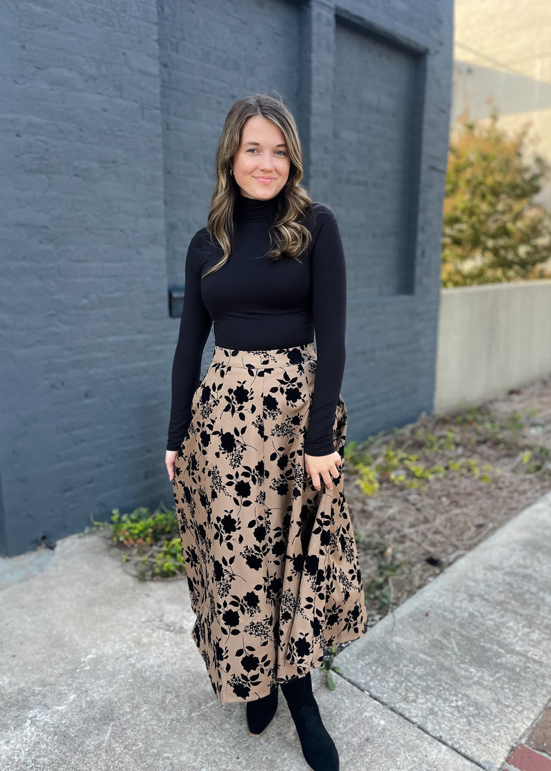 Only Just Begun Midi Skirt