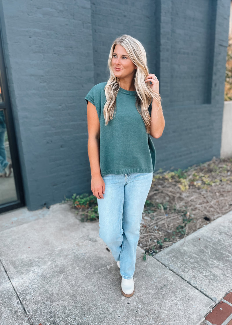 Never Out Of Place Short Sleeve Sweater