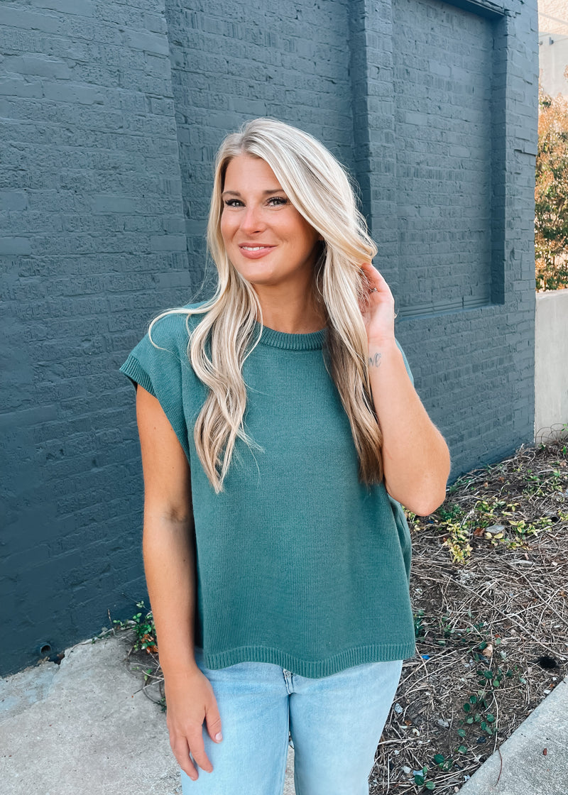 Never Out Of Place Short Sleeve Sweater