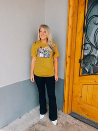 Fall Floral Pumpkin Graphic Tee (S-3XL)