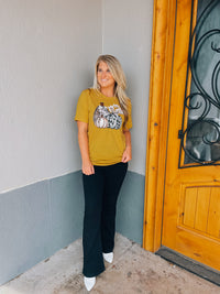 Fall Floral Pumpkin Graphic Tee (S-3XL)