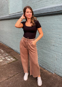 Don’t Doubt Me Acid Wash Wide Leg Pants