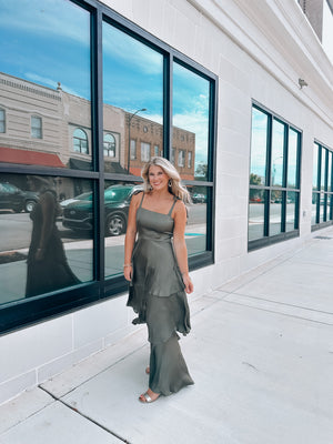 Goddess Behavior Maxi Dress