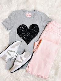 Distressed Heart Tee (XS-3XL)