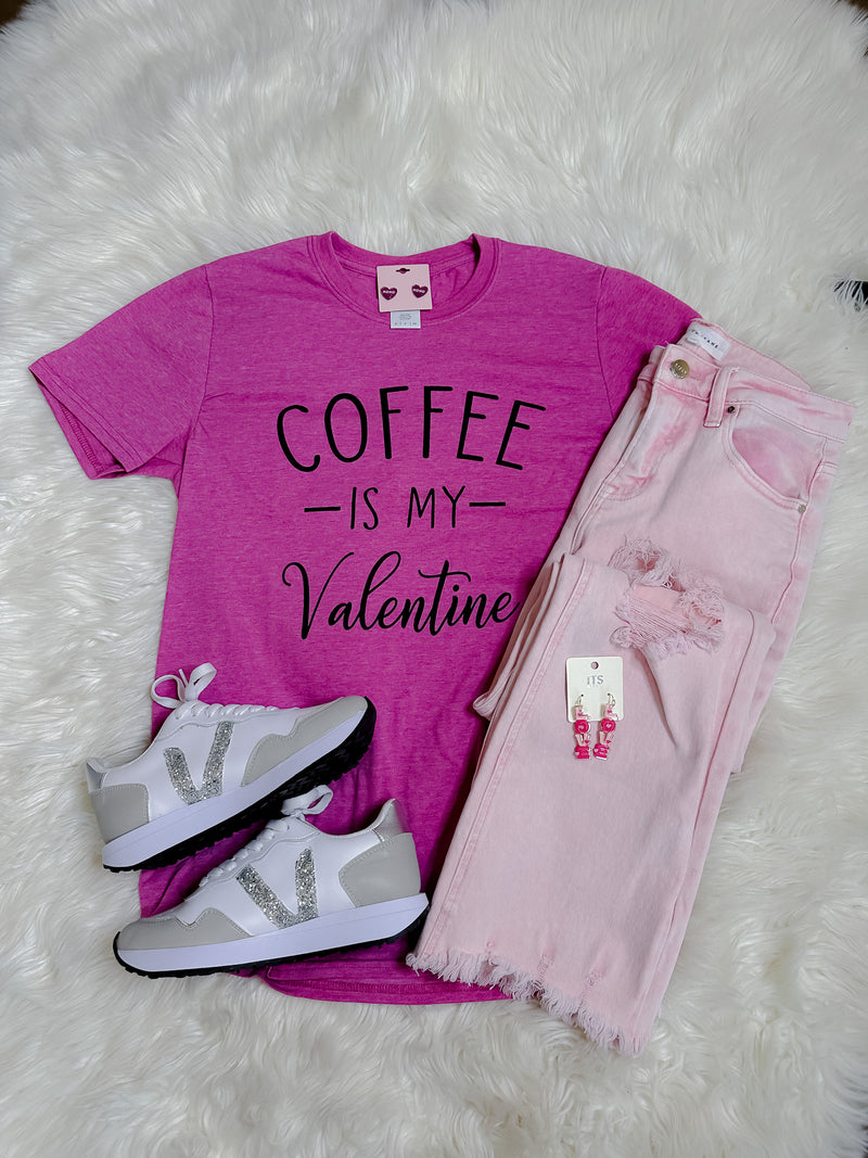 Coffee Is My Valentine Tee (S-XL)