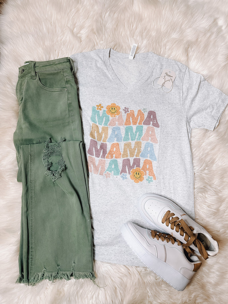 Retro Mama Graphic Tee (S-2XL)