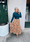 Elegance Above All Midi Skirt