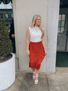 A Glorious Time Midi Skirt