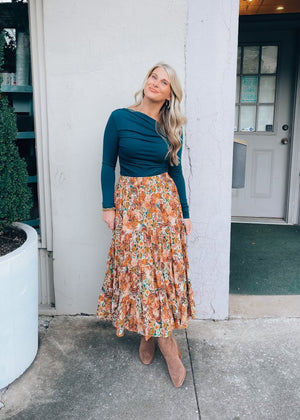 Elegance Above All Midi Skirt