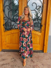 A Beautiful Feeling Floral Maxi Dress