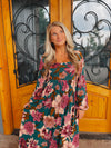 A Beautiful Feeling Floral Maxi Dress